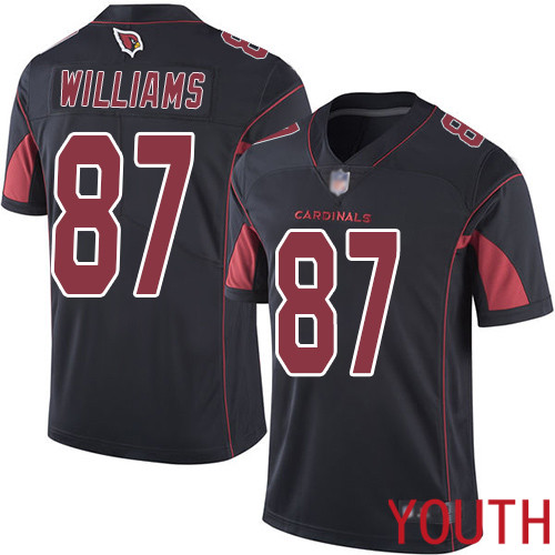 Arizona Cardinals Limited Black Youth Maxx Williams Jersey NFL Football 87 Rush Vapor Untouchable